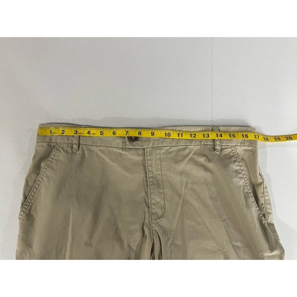 Tory Burch Women's Chino Khaki Pants Size 29 Cotton Casual Workwear